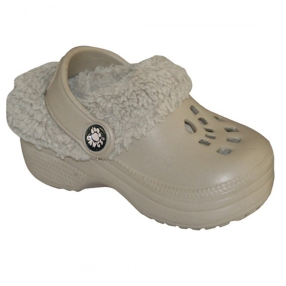 Dawgs FleeceDawgs Fleece-lined Clogs 5/6 NWT